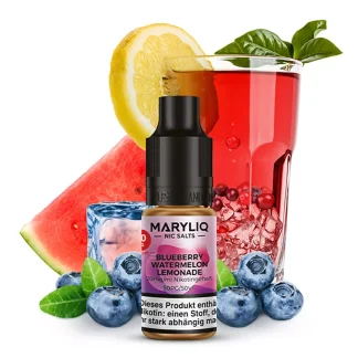 Maryliq - Blueberry Watermelon Lemonade - Nikotinsalz Liquid 10ml (10mg/20mg)