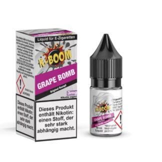 K-Boom Liquid 10ml Grape Bomb