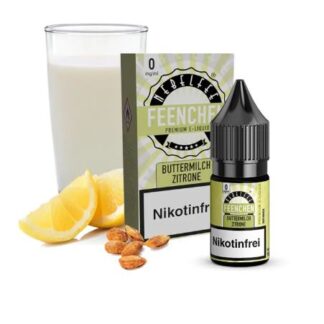 Nebelfee Nikotinsalz Liquid 10ml Buttermilch Zitrone 0mg