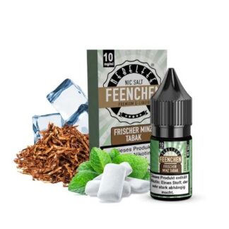 Nebelfee Nikotinsalz Liquid 10ml Frischer Minz Tabak