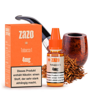 Zazo Classics Liquid 10ml Tobacco 1