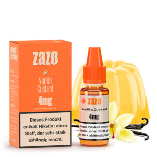 Zazo Classics Liquid 10ml Vanilla Custard