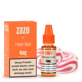 Zazo Classics Liquid 10ml Erdbeer-Sahne