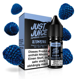 Just Juice Nikotinsalz Liquid 10ml Blue Raspberry