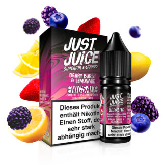 Just Juice Nikotinsalz Liquid 10ml Berry Burst & Lemonade