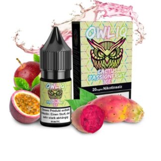 OWLIQ Overdosed - Nikotinsalz Liquid 10ml Cactus Passionfruit Ice