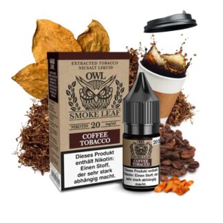 OWL Smoke Leaf Nikotinsalz Liquid 10ml Coffee Tobacco