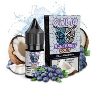 OWLIQ Overdosed Nikotinsalz Liquid 10ml Blueberry Coco